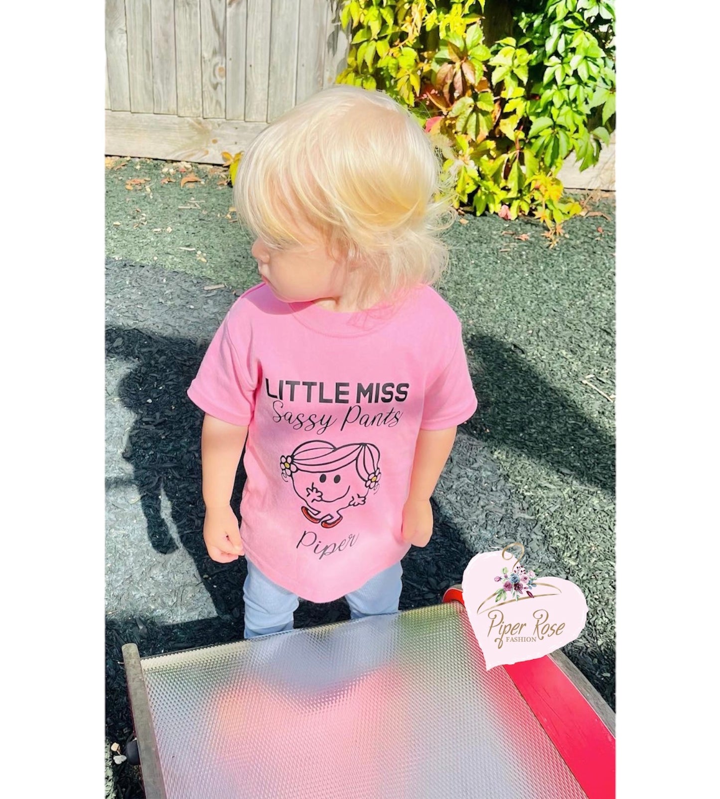 Little Miss Sassy Pants Girls T-Shirt