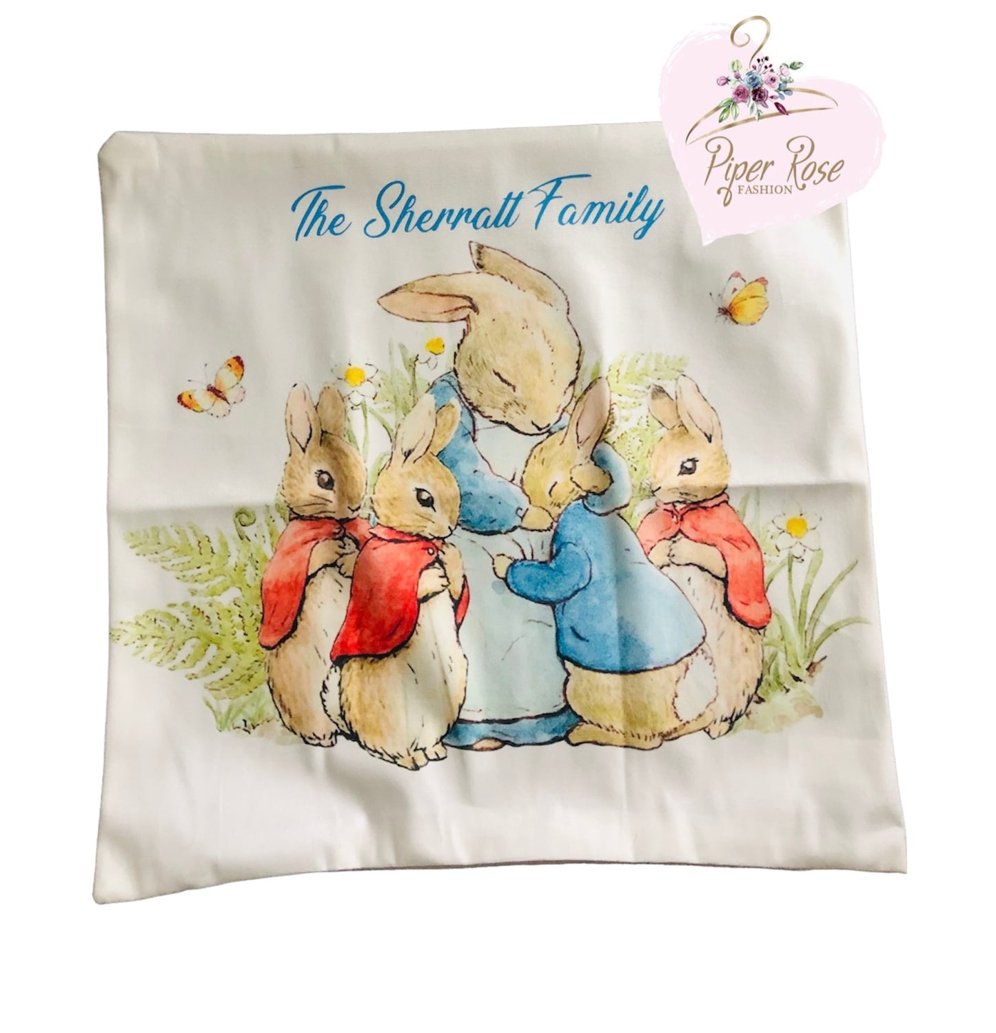 Personalised Easter Cushion Cover