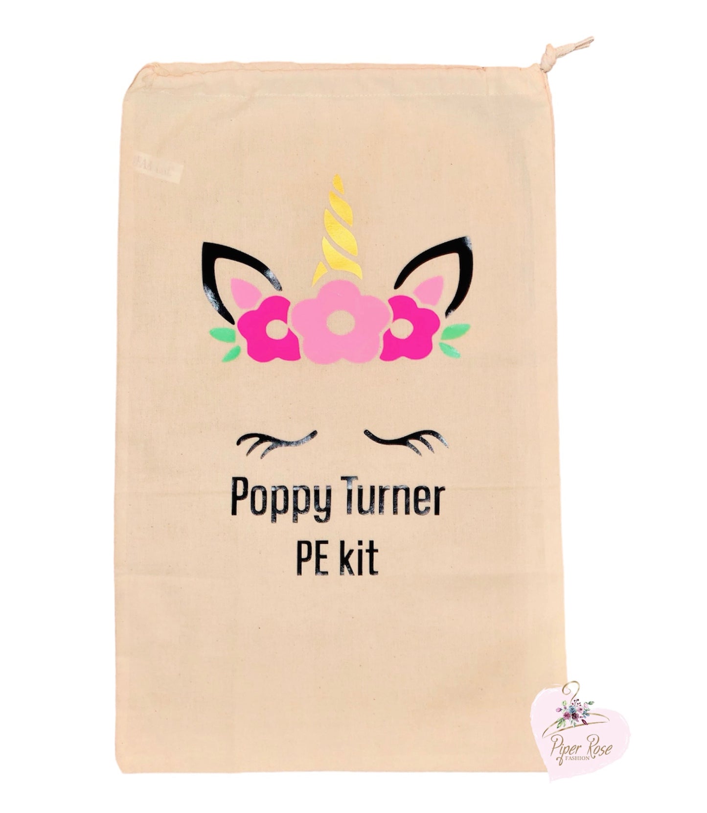 Personalised Drawstring Bag/ Pe Kit / Spare Clothing Bag