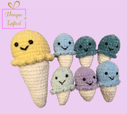 Hand Crocheted Ice Creams