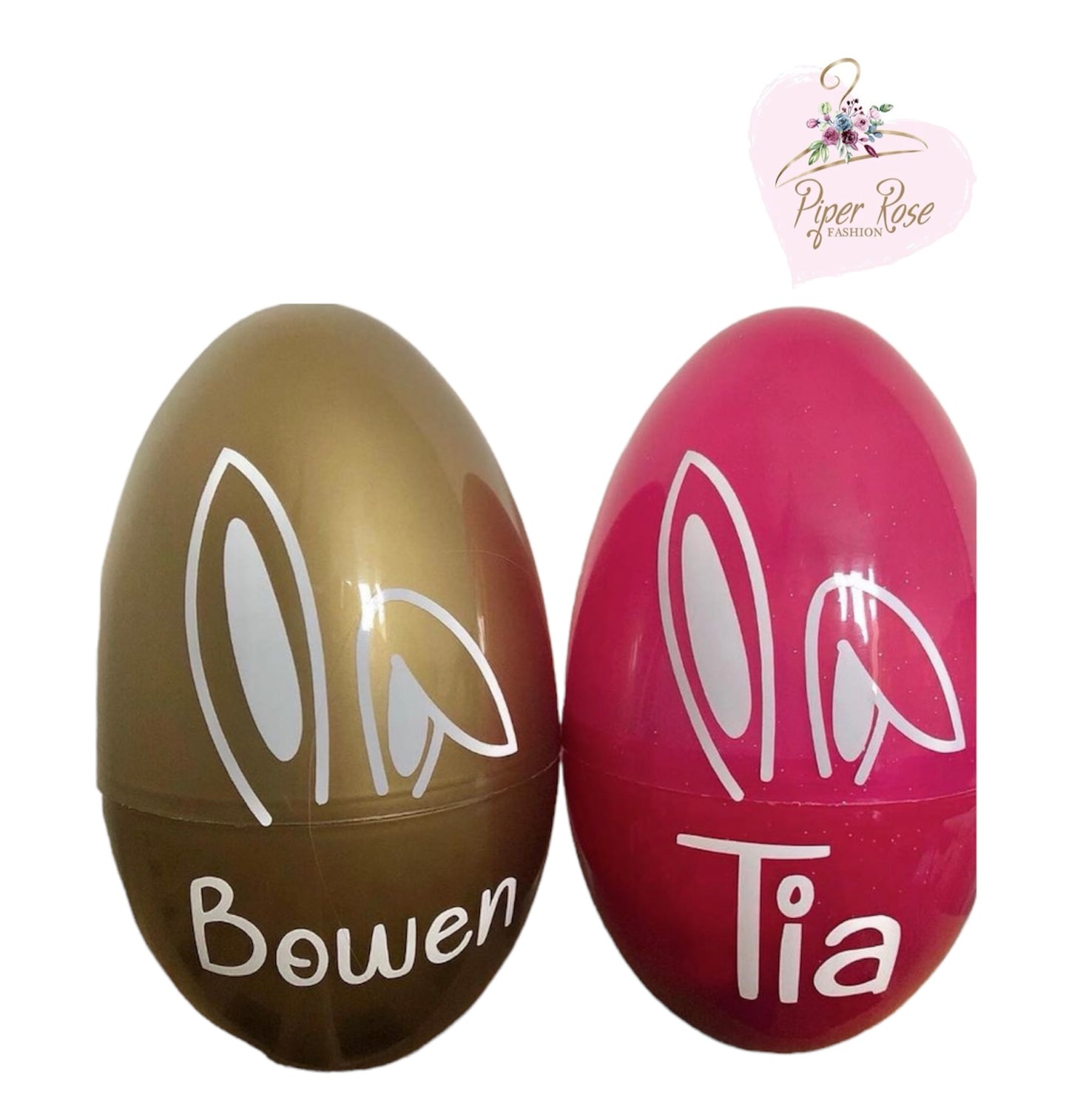 Personalised Easter Bunny design Eggs