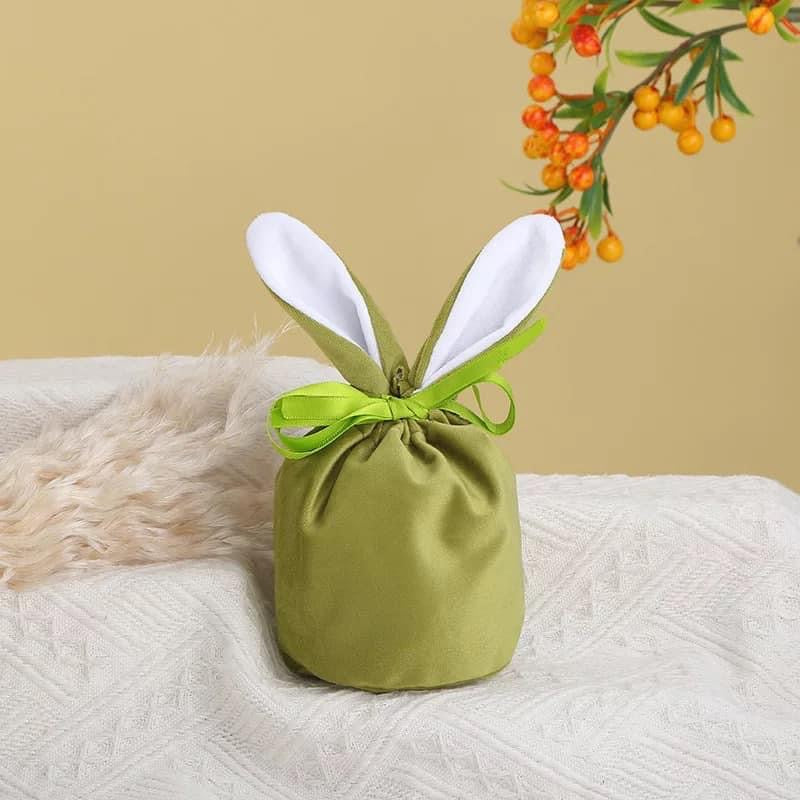 Personalised Reusable Easter Bunny Ears Bag