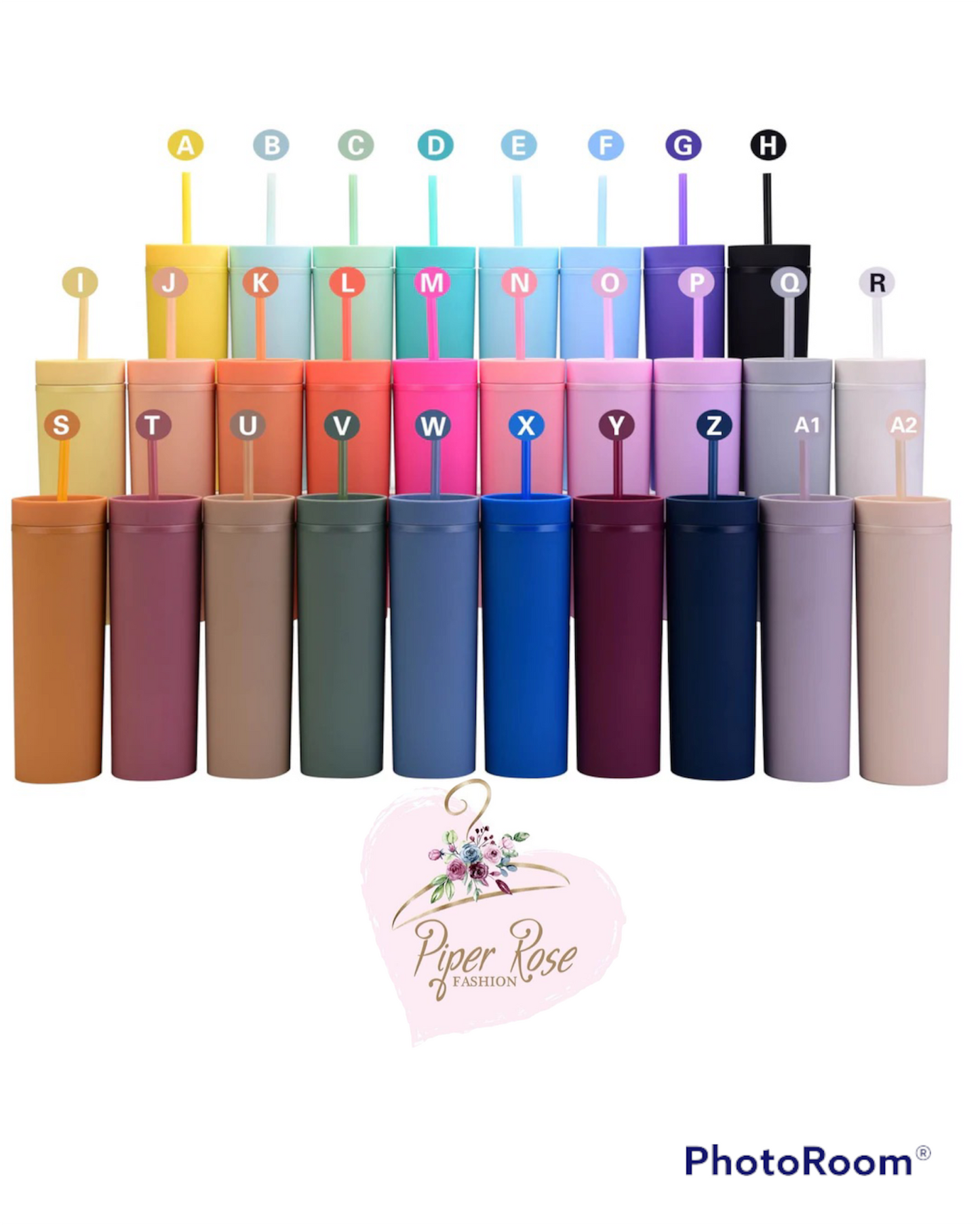 Personalised 16oz Skinny Tumblers