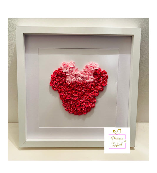Handmade Minnie Mouse Inspired Decorative Picture
